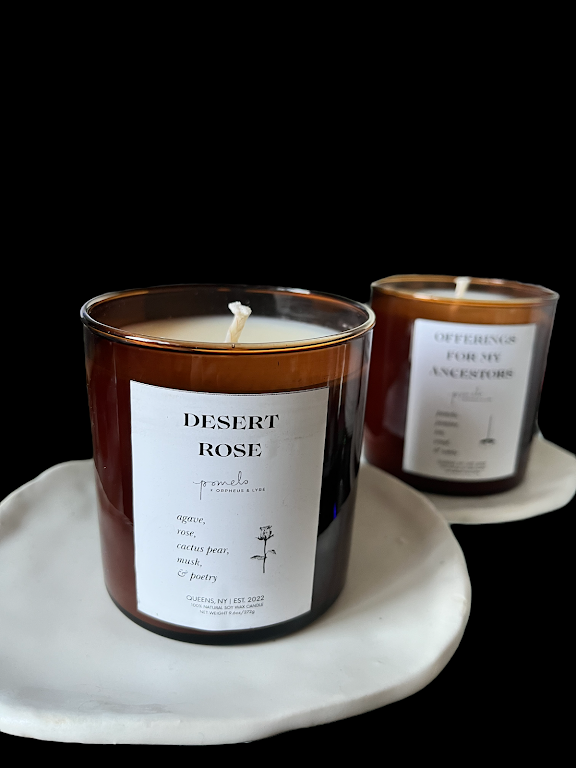 Desert Rose Candle
