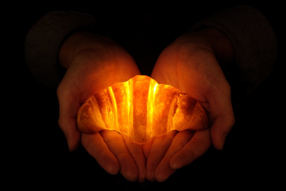 Croissant Bread Lamp