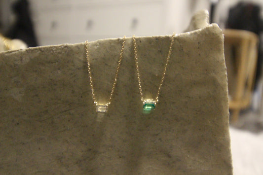 Emerald Horizon Necklace