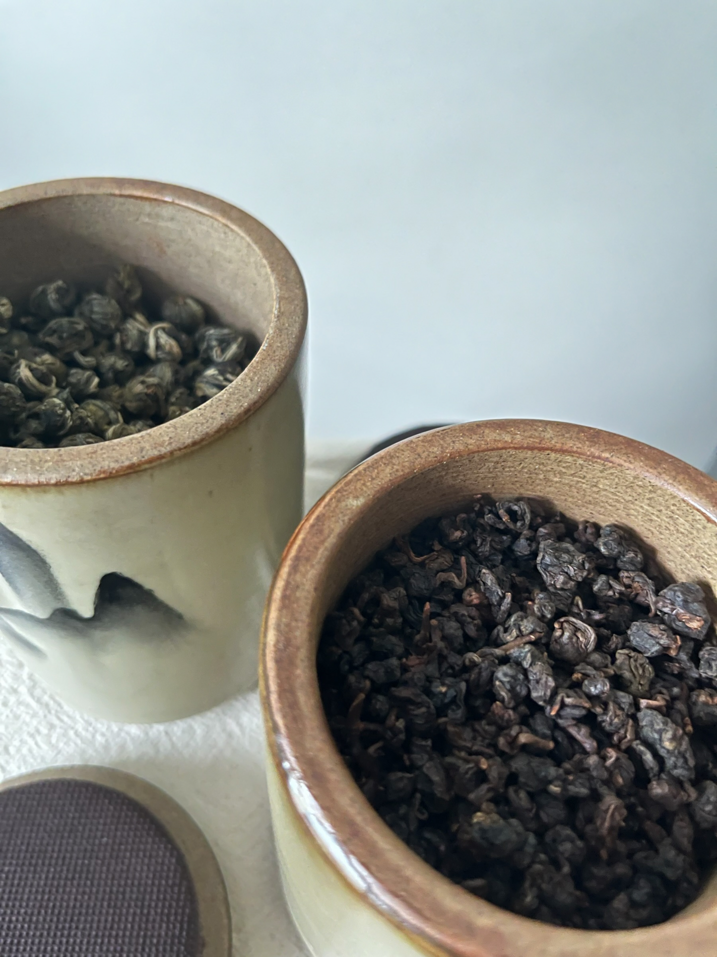 Tea Container with Mountains + Loose Leaf Tea