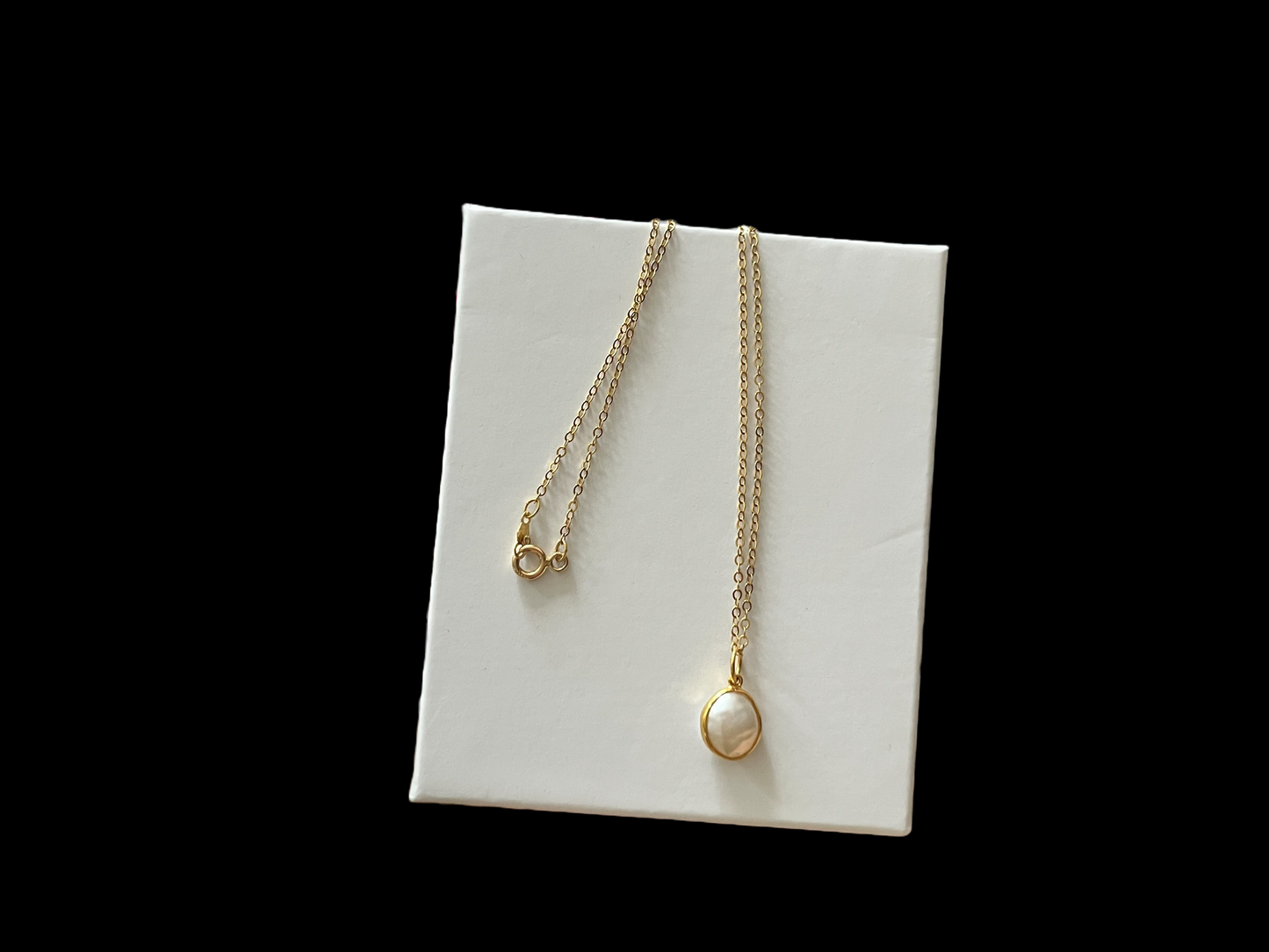 Baroque Pearl Charm