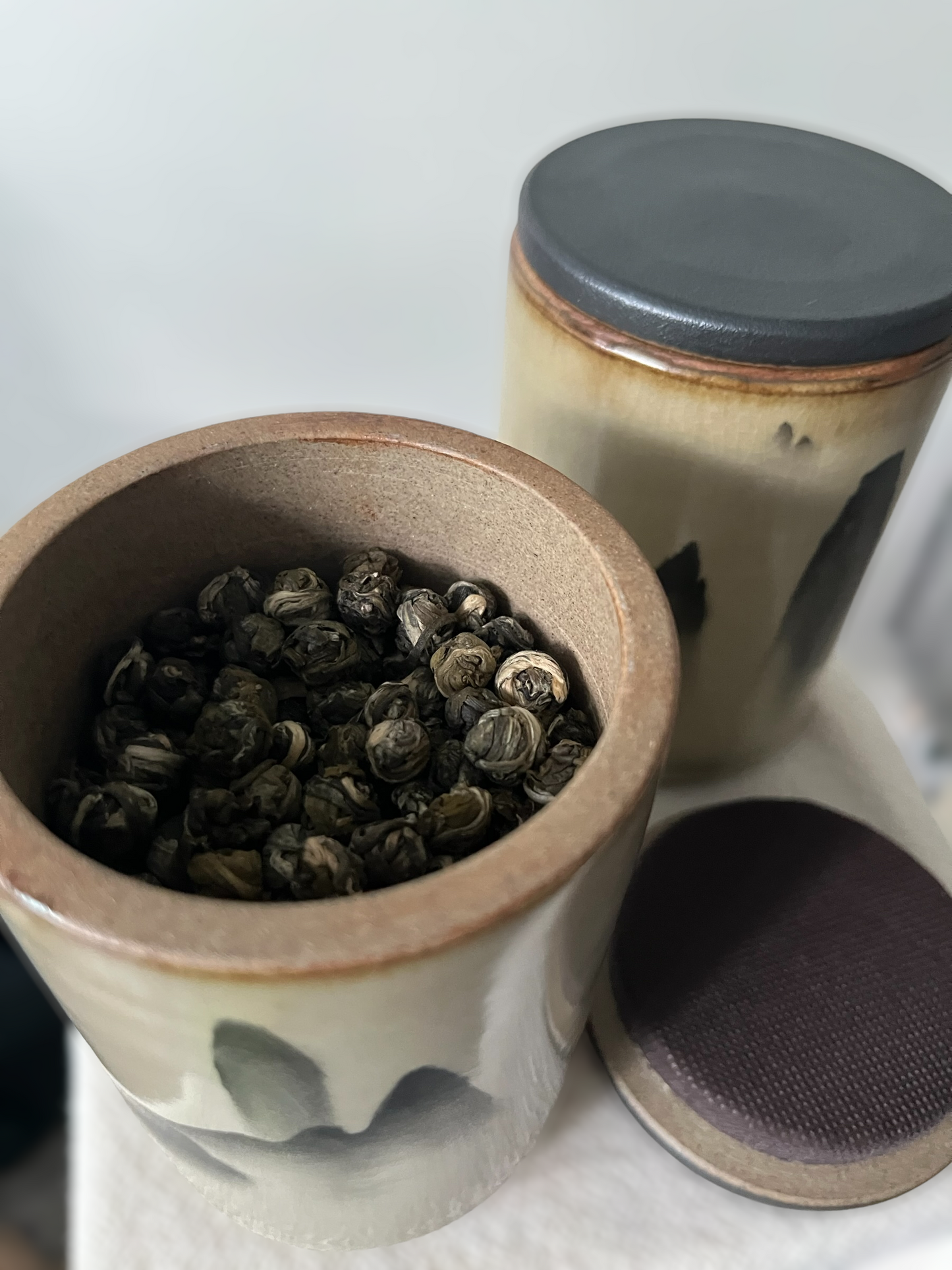 Tea Container with Mountains + Loose Leaf Tea