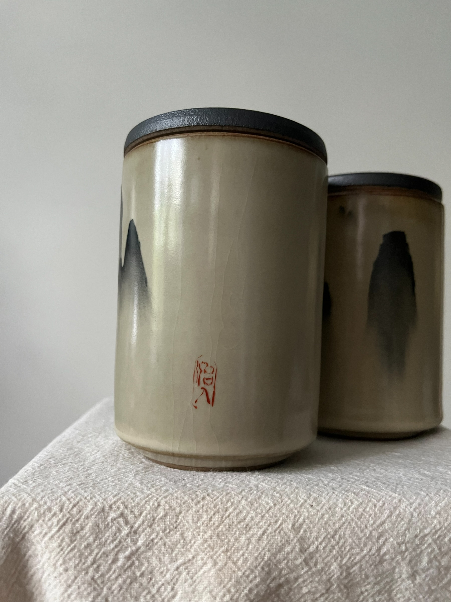 Tea Container with Mountains + Loose Leaf Tea